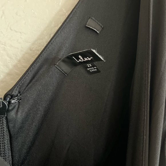 Thoughts of Hue Black Surplice Maxi Dress - Picture 5 of 7